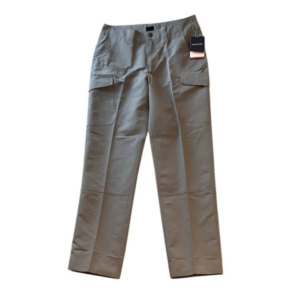 NWT Propper Womens Edgetec Tac Pant Cargo Snap Size 12L Gray High-Rise - Picture 1 of 12